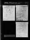 Woman shot in home (Disclaimer: Body Pictured) (3 Negatives) (June 12, 1954) [Sleeve 24, Folder c, Box 4]